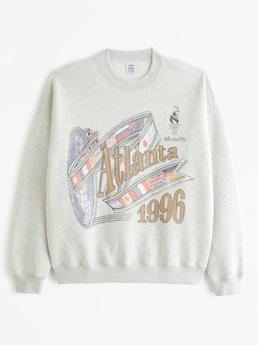 Abercrombie & Fitch Atlanta 1996 Olympics Graphic Crewneck